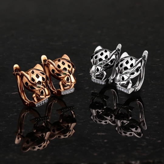 Серьги из серебра