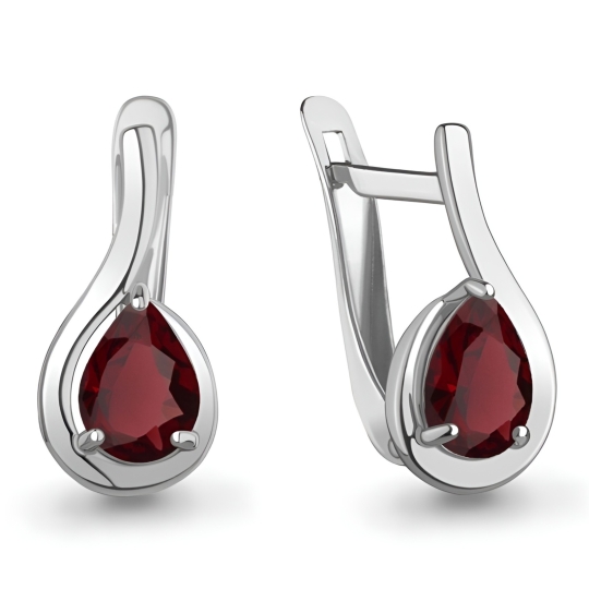 Серьги из серебра
