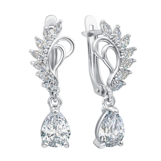 Серьги из серебра