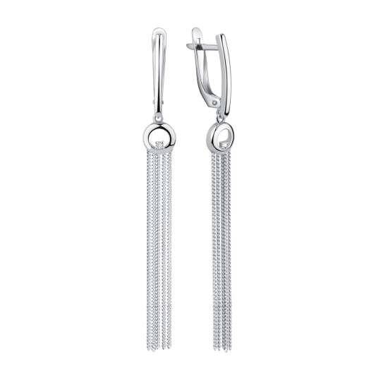 Серьги из серебра