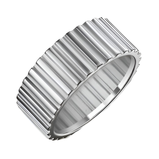 Кольцо из серебра с гранатом