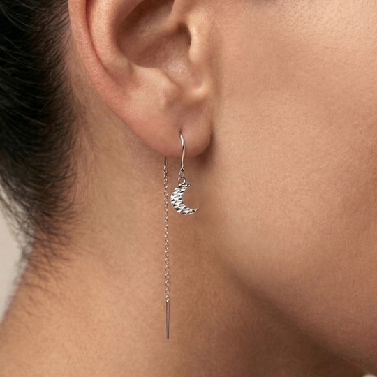 Серьги из серебра
