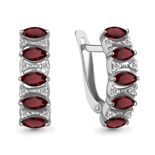Серьги из серебра