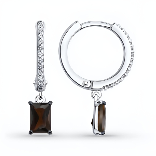 Серьги из серебра