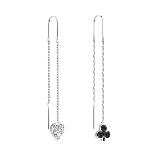 Серьги из серебра