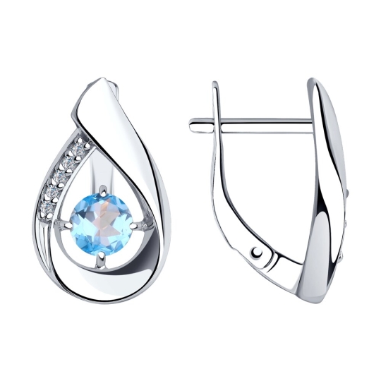 Серьги из серебра