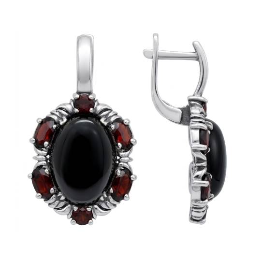 Серьги из серебра