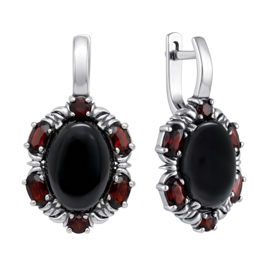 Серьги из серебра