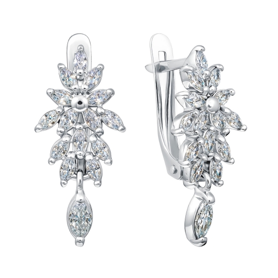 Серьги из серебра