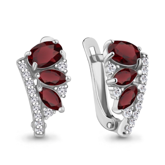 Серьги из серебра 
