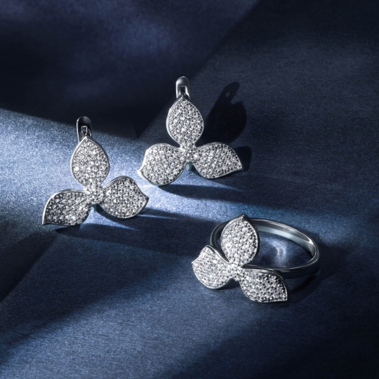 Серьги из серебра
