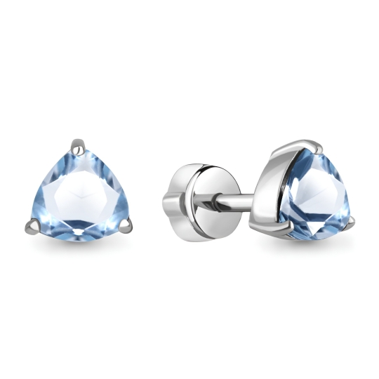 Серьги из серебра с эмалью
