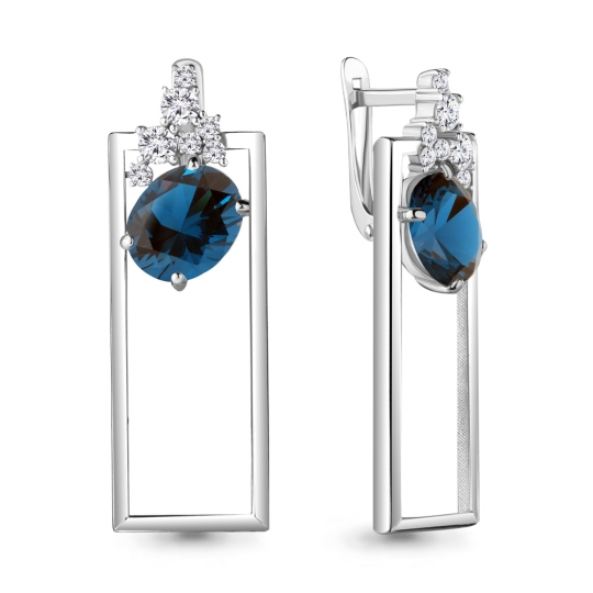 Серьги из серебра