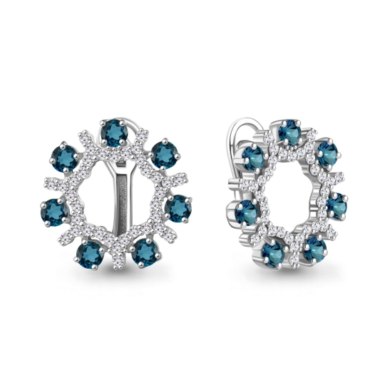 Серьги из серебра