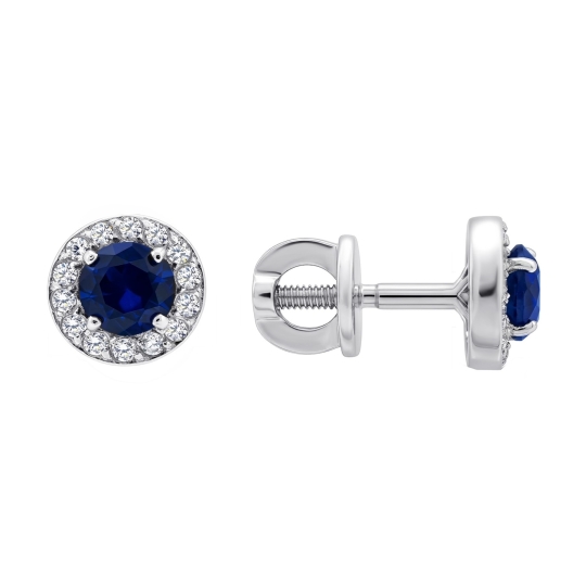 Серьги из серебра 