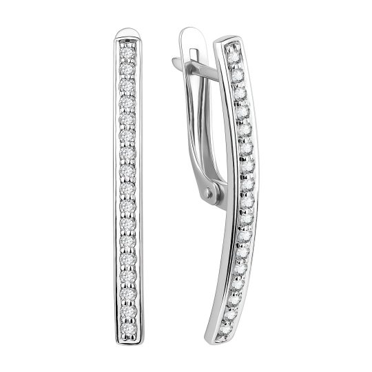 Серьги из серебра