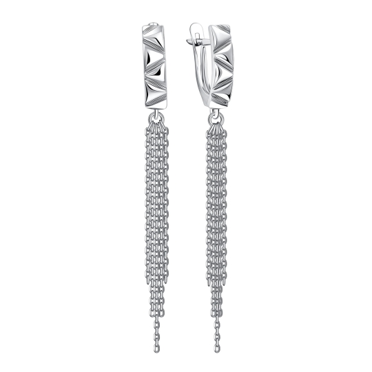Серьги из серебра
