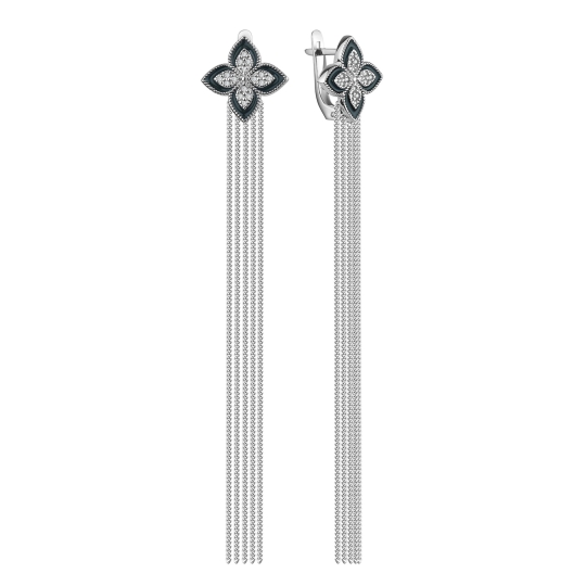 Серьги из серебра