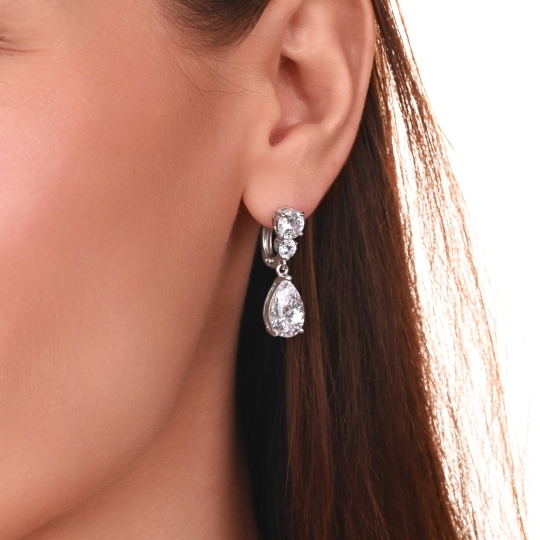 Серьги из серебра