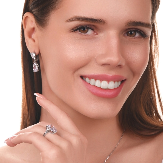 Серьги из серебра