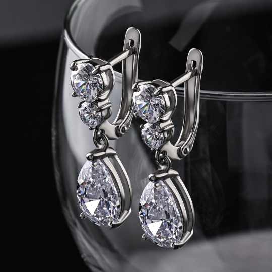 Серьги из серебра