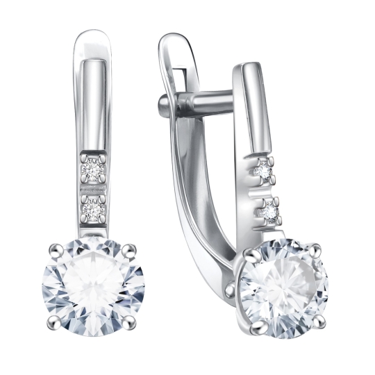 Серьги из серебра
