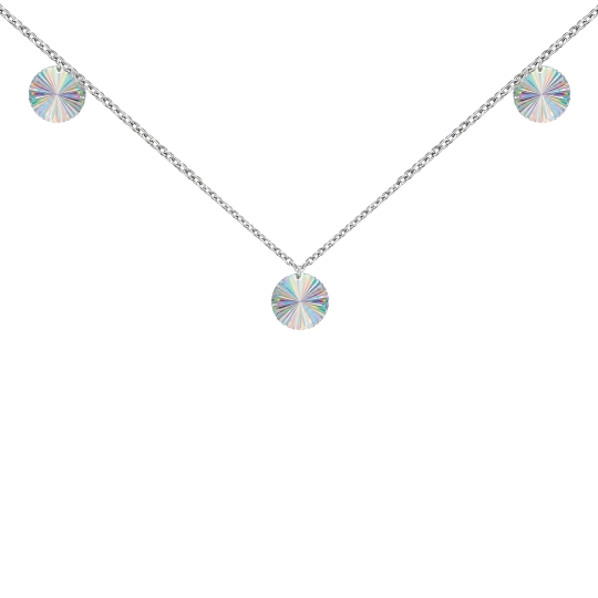 Колье из серебра "Сердце"