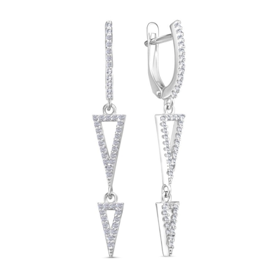 Серьги из серебра