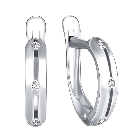 Серьги из серебра