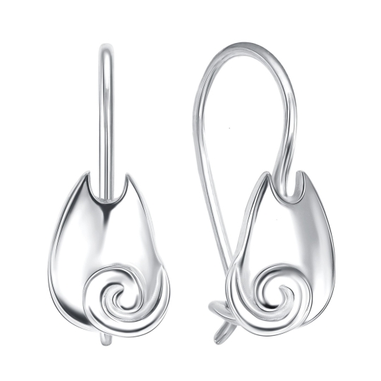 Серьги из серебра