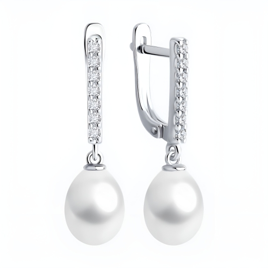 Серьги из серебра 