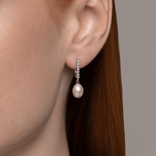Серьги из серебра 