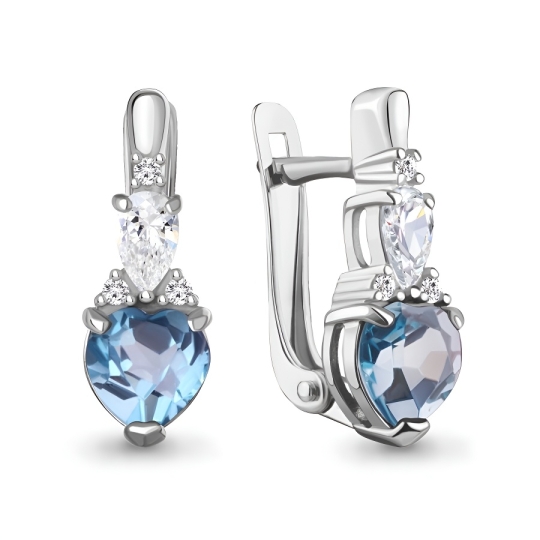 Серьги из серебра