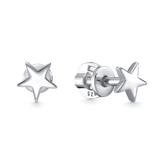 Серьги из серебра