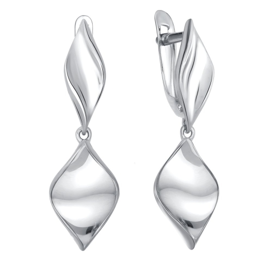 Серьги из серебра 