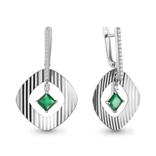 Серьги из серебра