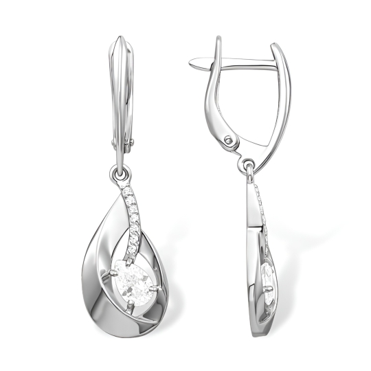 Серьги из серебра