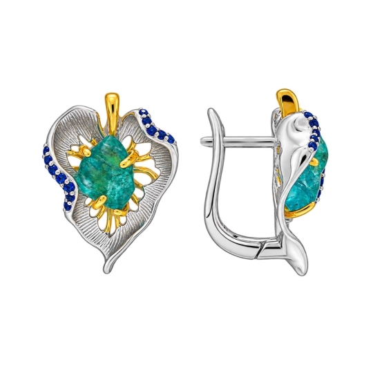 Серьги из серебра