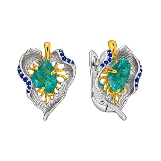 Серьги из серебра