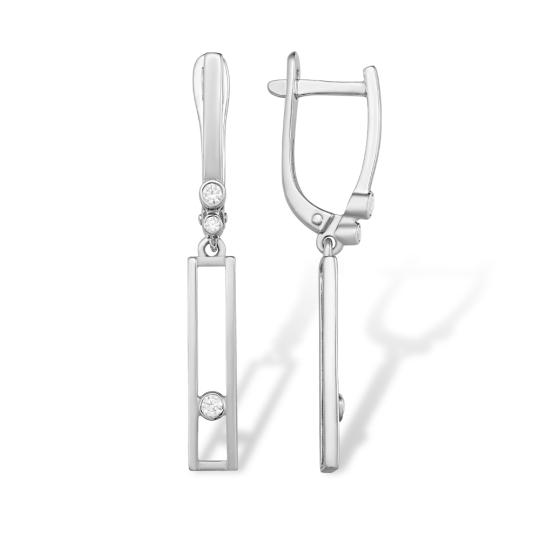 Серьги из серебра