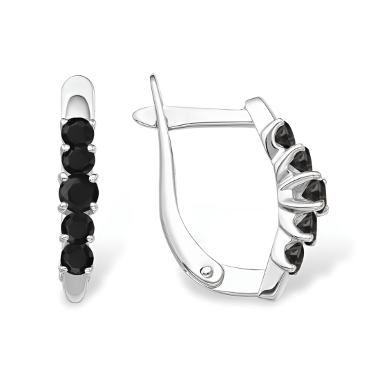 Серьги из серебра