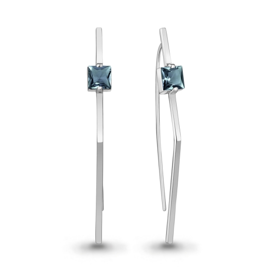 Серьги из серебра