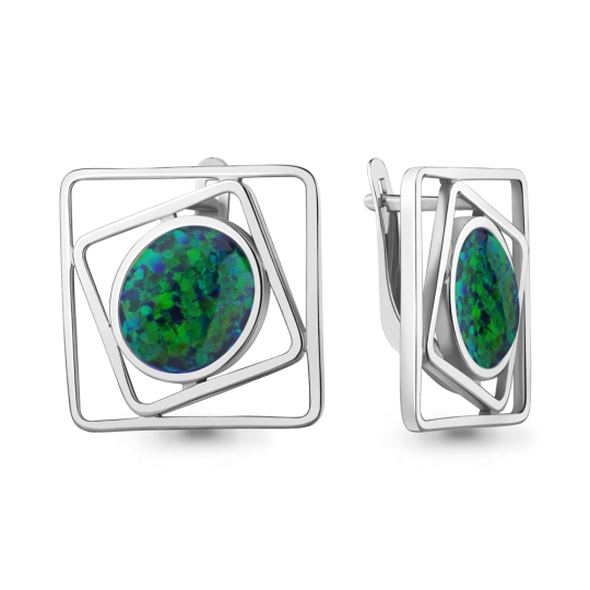 Серьги из серебра