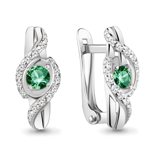 Серьги из серебра 