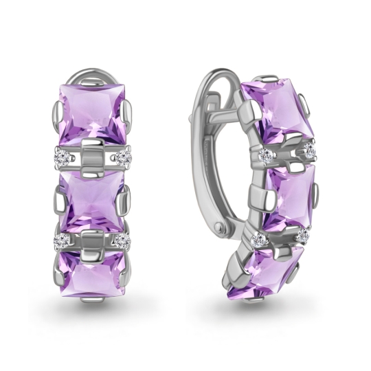 Серьги из серебра 