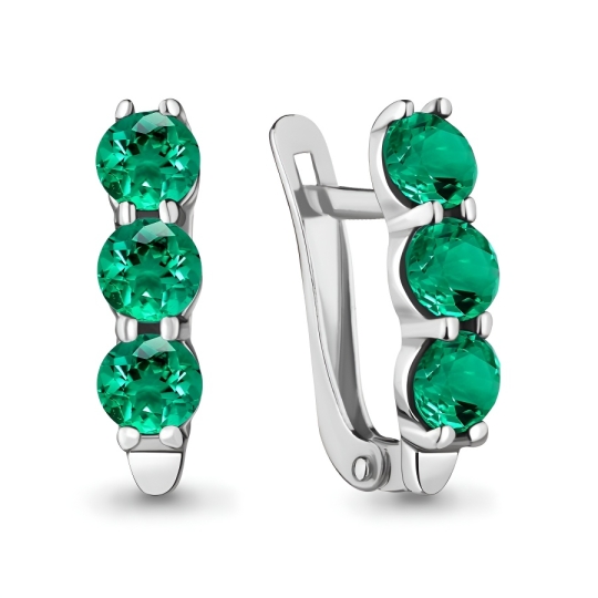 Серьги из серебра