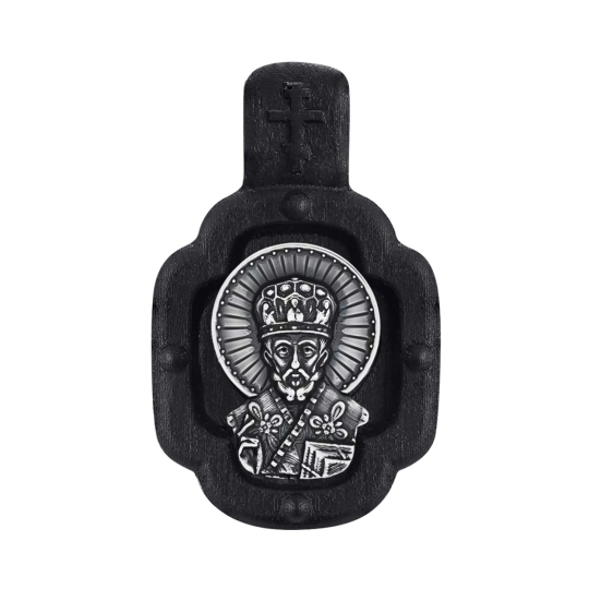 Подвеска из серебра с эмалью