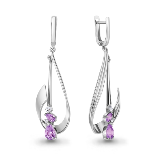 Серьги из серебра