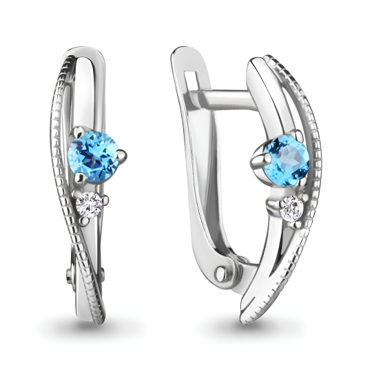 Серьги из серебра