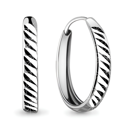 Серьги из серебра с ониксом